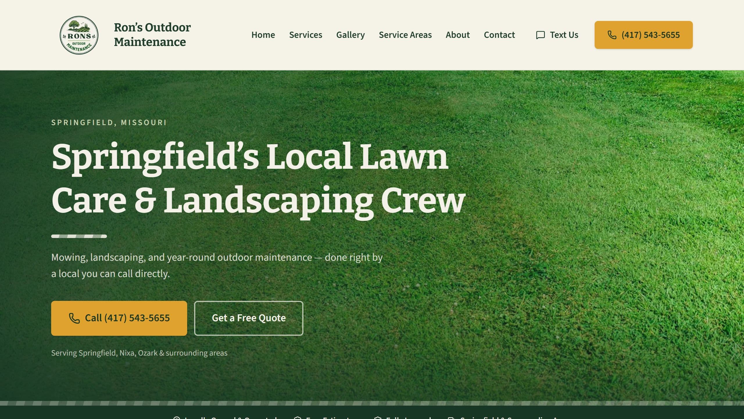 Ron's Outdoor Maintenance preview